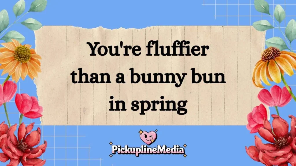 Bunny Bun Pickup Lines