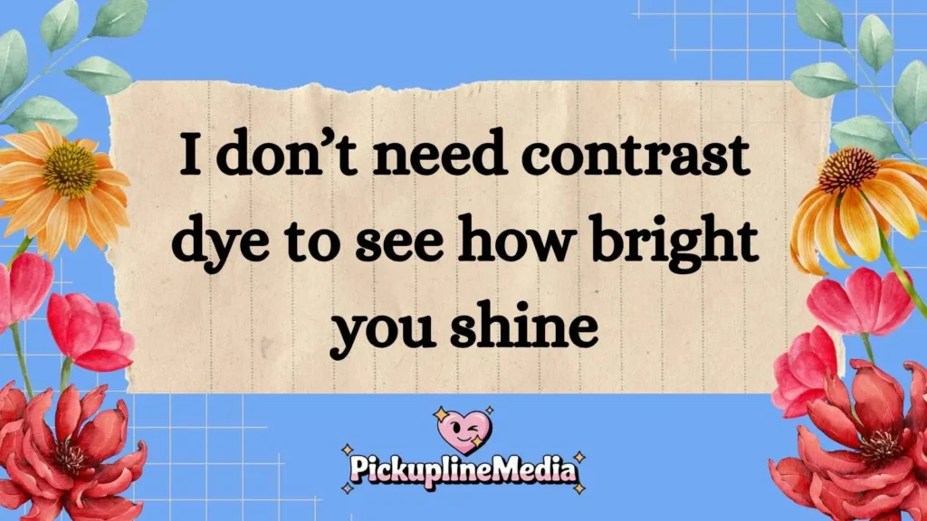 Cheesy Cataract Pickup Lines