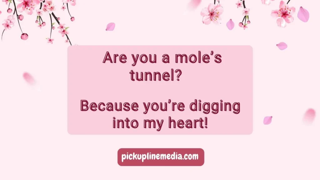 Cheesy Mole Pickup Lines