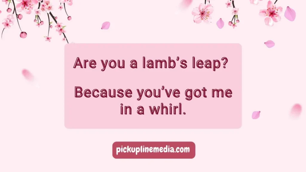 Clever Lamb Pickup Lines