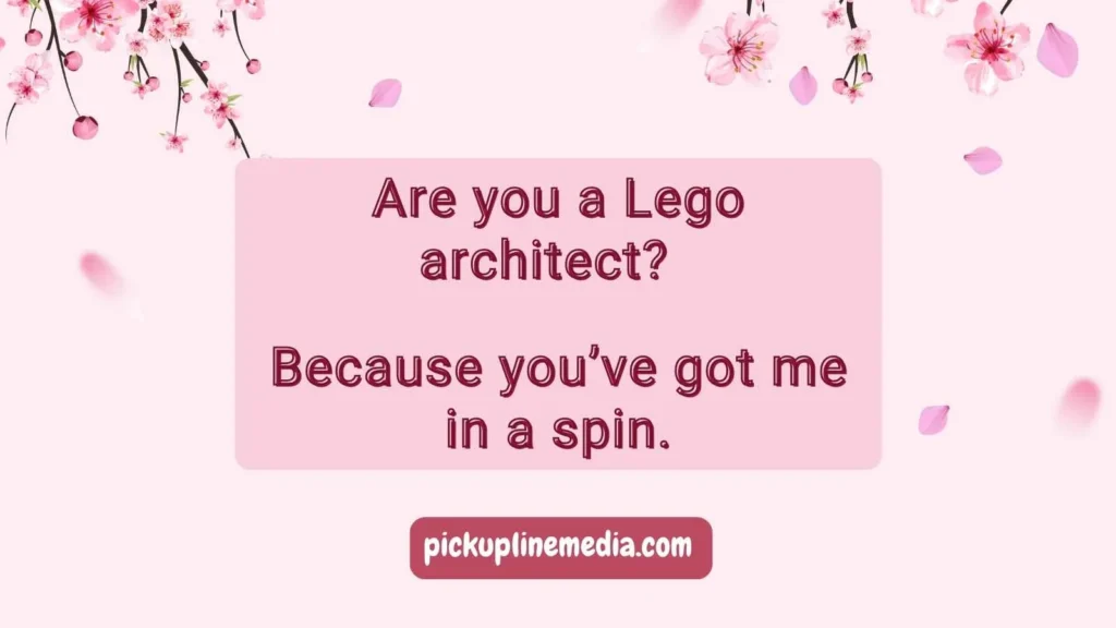Clever Lego Pickup Lines