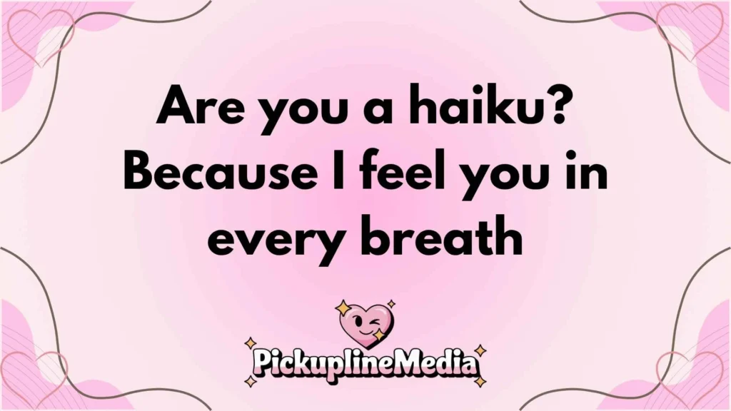 Flirty Poetry Pick Up Lines