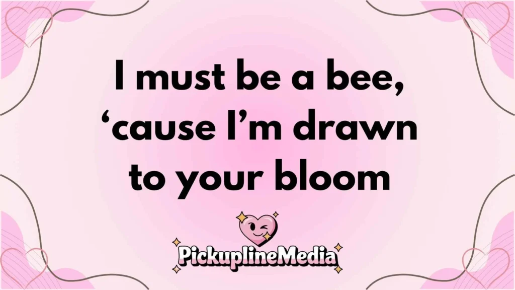 Floral Lavender Pickup Lines