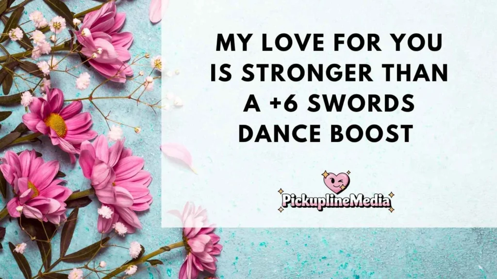 Gallade Battle-Inspired Pickup Lines