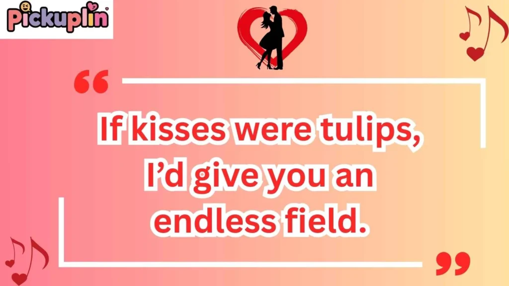 Romantic Tulip Pick Up Lines