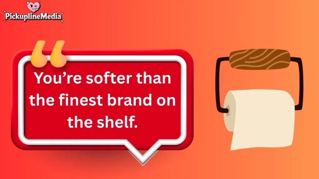 Toilet Paper Pick Up Lines 