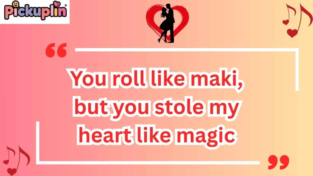 Sake Pick Up Lines for Sushi Bar
