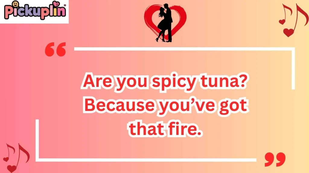 Funny Sushi Pickup Lines