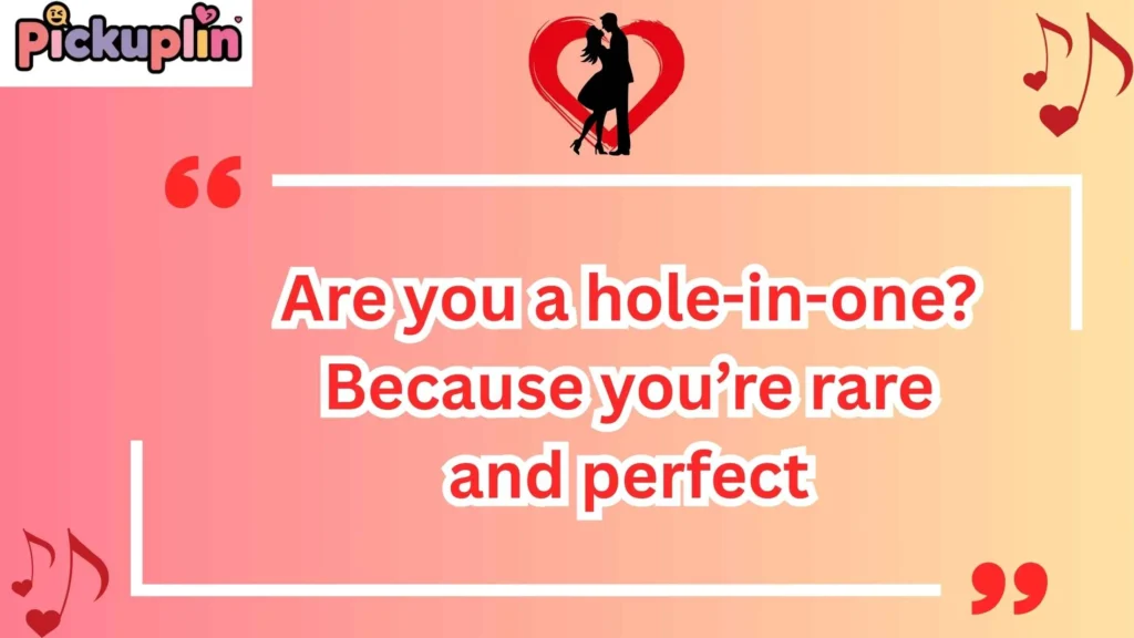 Unique Golf Pickup Line 