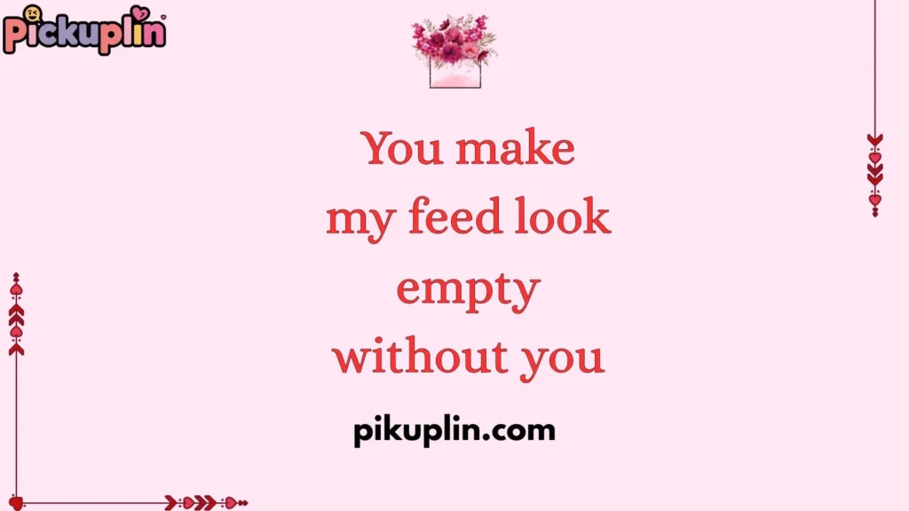 Cheesy Instagram Pickup Line