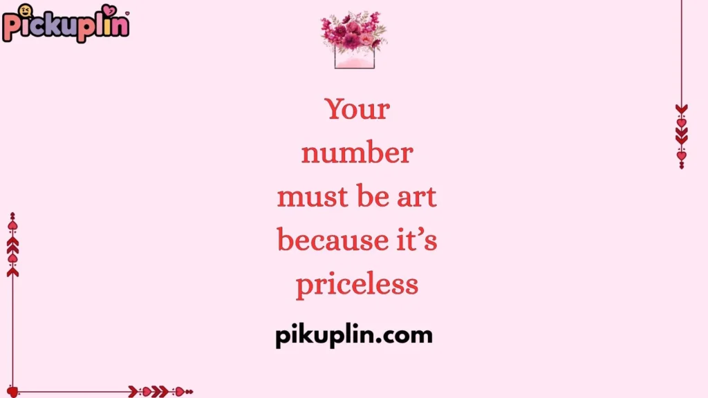 Creative Pickup Line