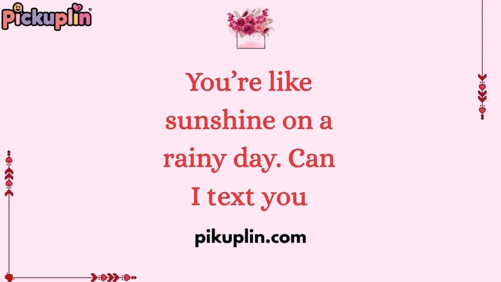 Cute Pickup Line for Number