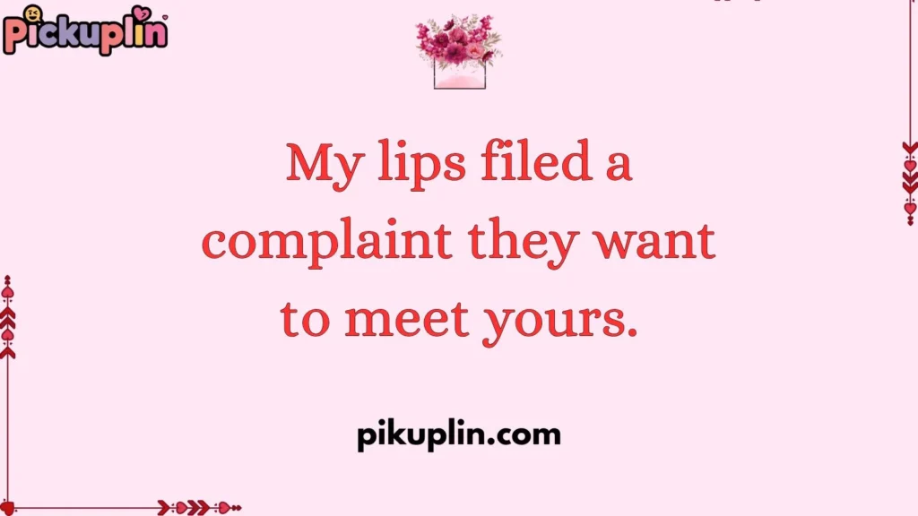 Funny Lips Pickup Lines