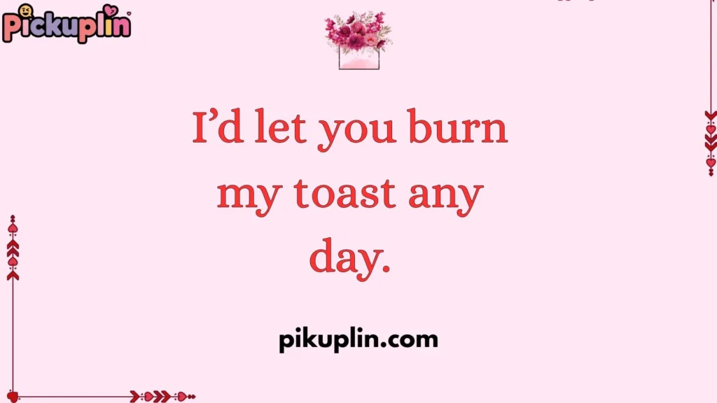 Funny Toaster Pickup Lines