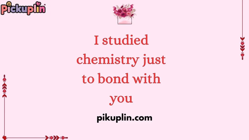 Nerdy Periodic Table Pick Up Lines