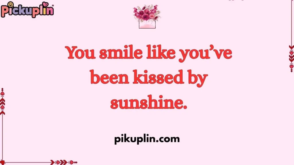 Unique Pickup Lines on Smile