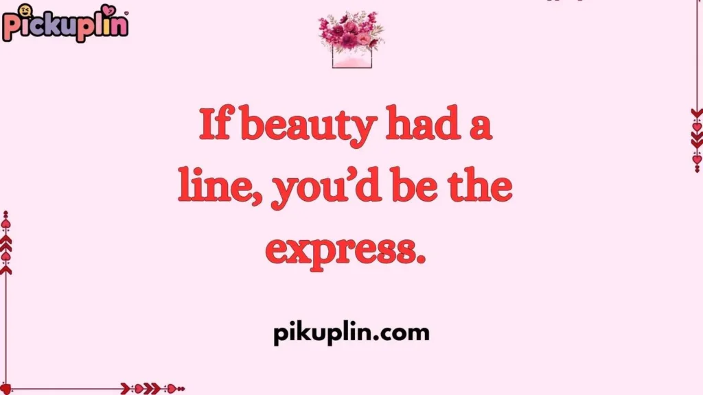 Witty Subway Pickup Lines