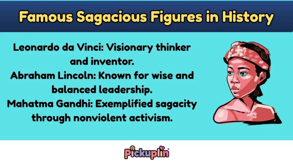 Famous Sagacious Figures in History