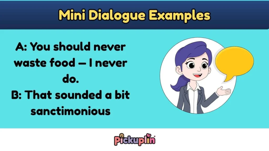 Mini Dialogue Examples