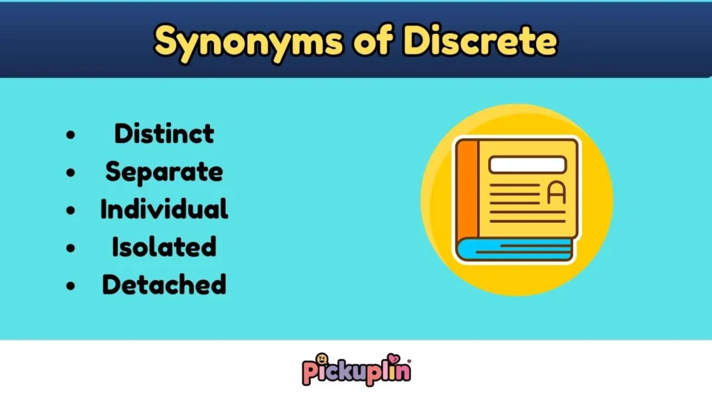 Synonyms of Discrete