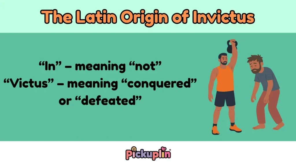 The Latin Origin of Invictus