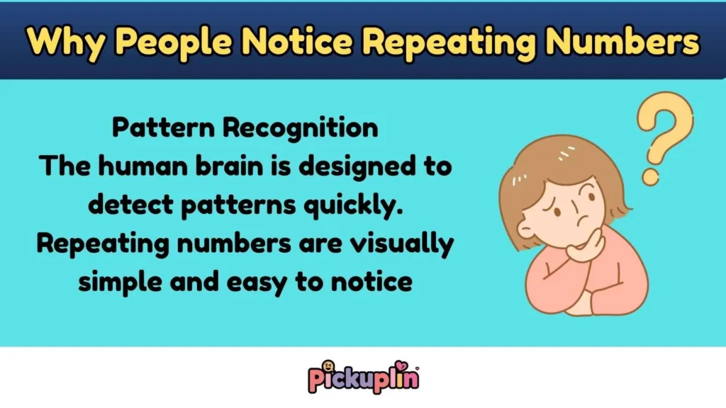 Why People Notice Repeating Numbers