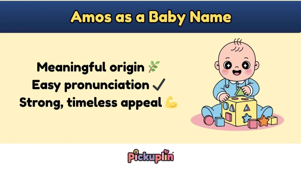 Amos as a Baby Name