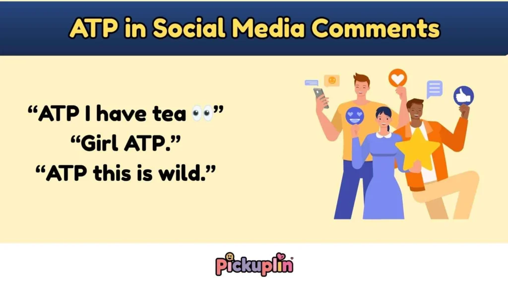 ATP in Social Media Comments