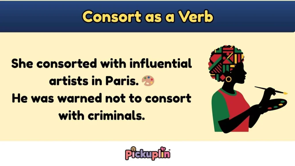 Consort as a Verb