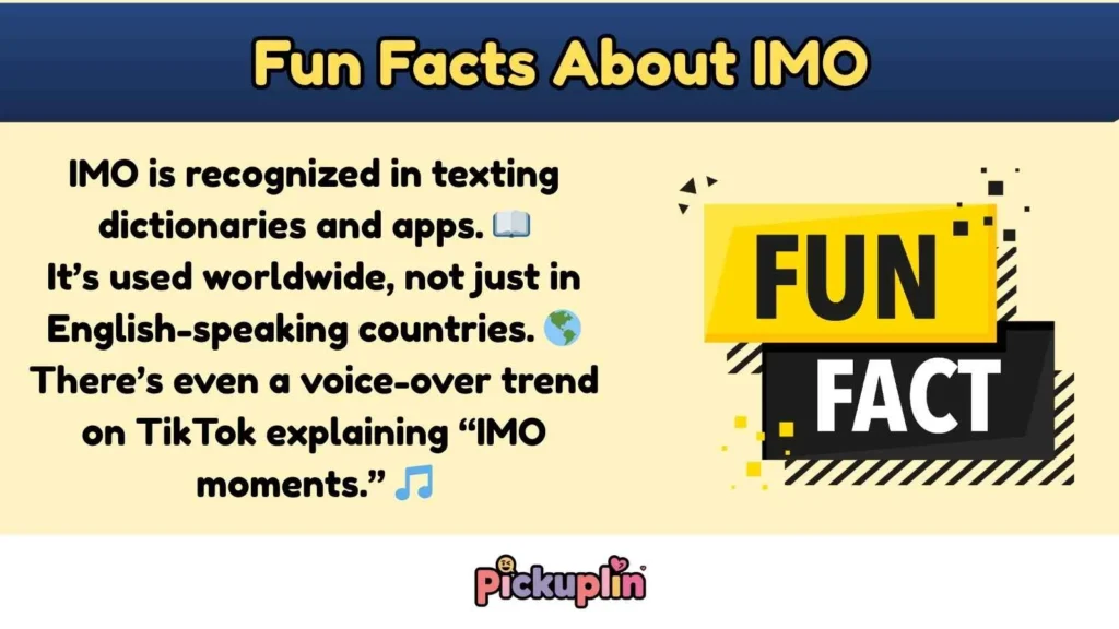 Fun Facts About IMO