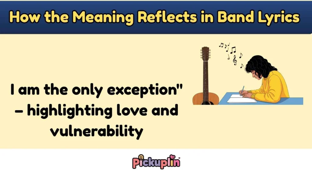 How the Meaning Reflects in Band Lyrics