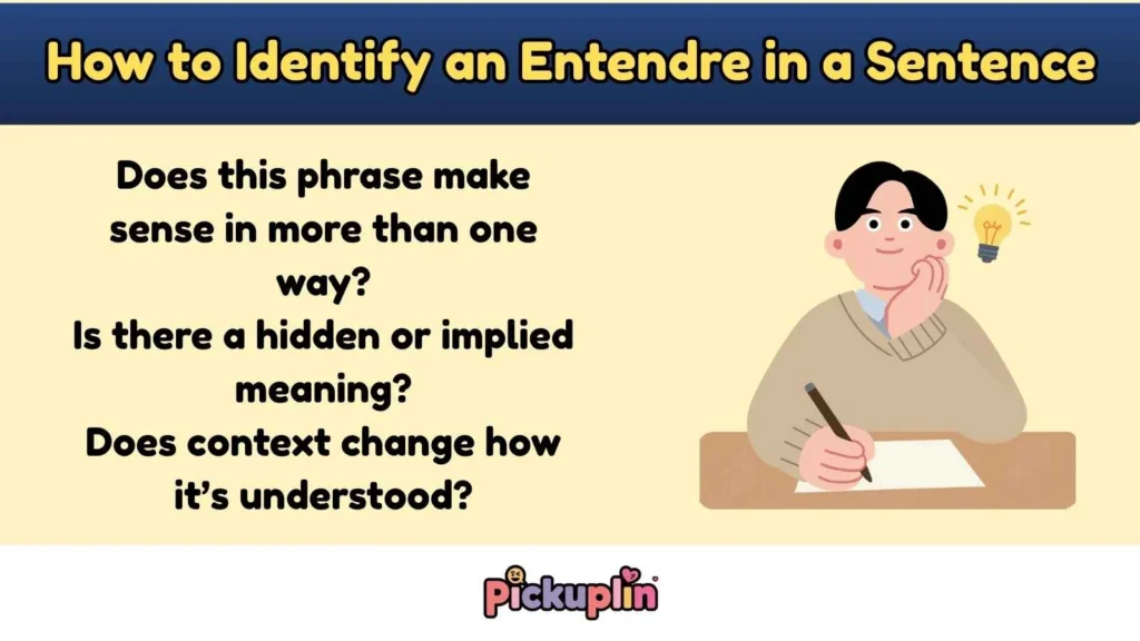 How to Identify an Entendre in a Sentence