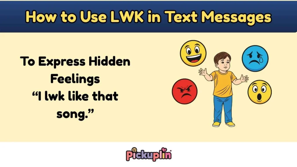 How to Use LWK in Text Messages