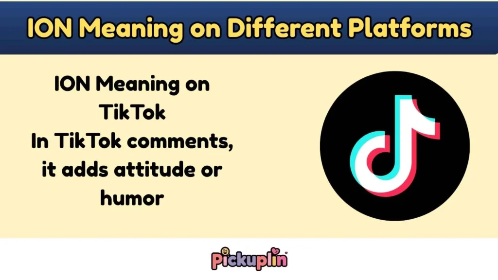 ION Meaning on Different Platforms