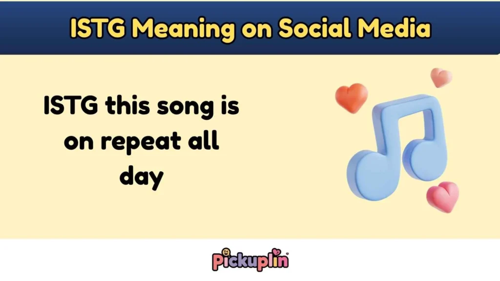 ISTG Meaning on Social Media