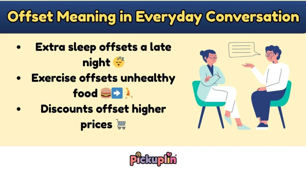 Offset Meaning in Everyday Conversation