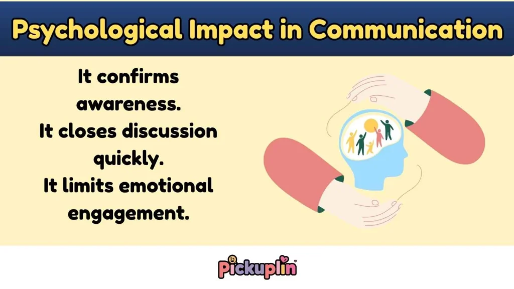 Psychological Impact in Communication