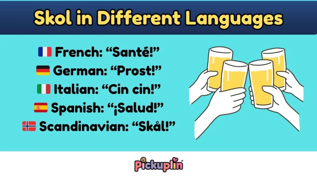 Skol in Different Languages