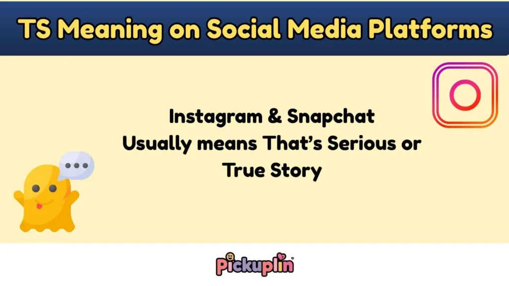 TS Meaning on Social Media Platforms