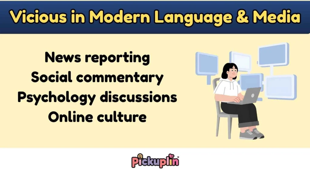 Vicious in Modern Language & Media