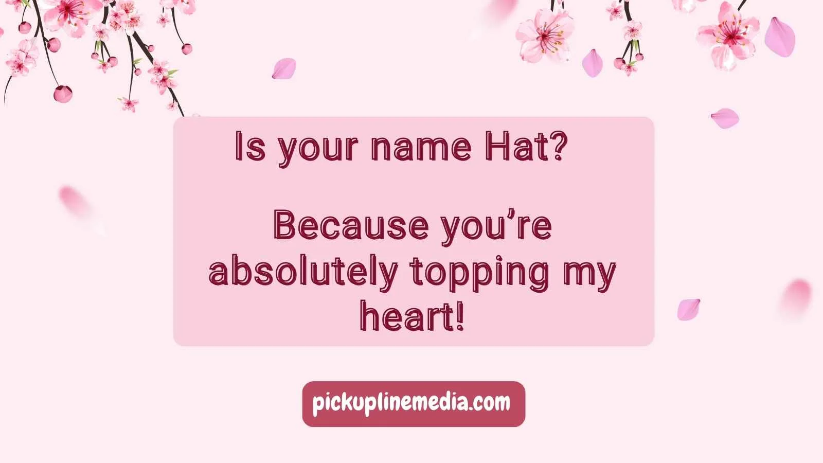 Hat Pickup Lines