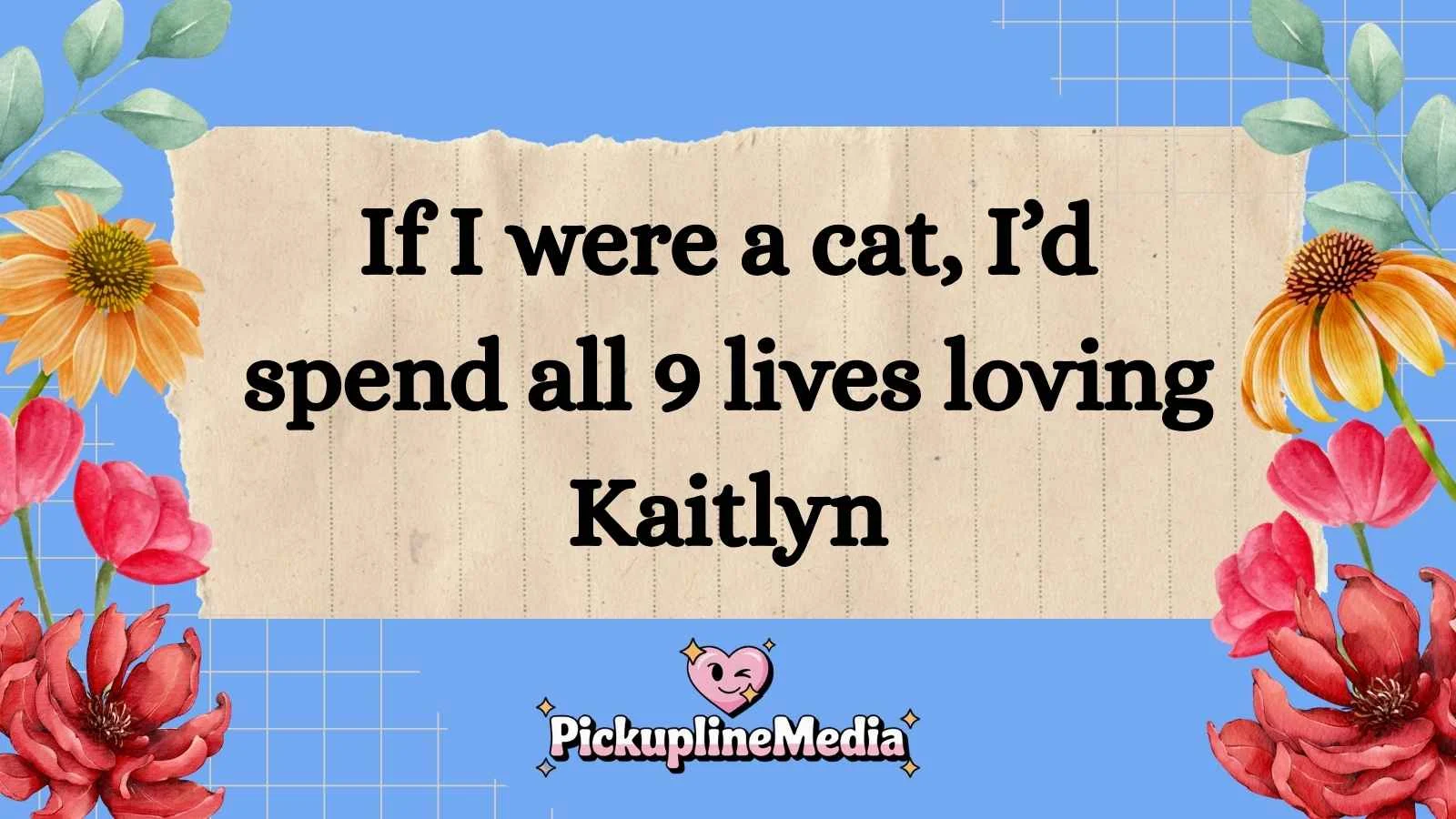 Kaitlyn Pickup Lines