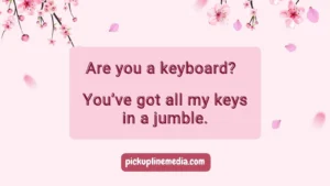Keyboard Pickup Lines