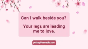 Leg Pickup Lines