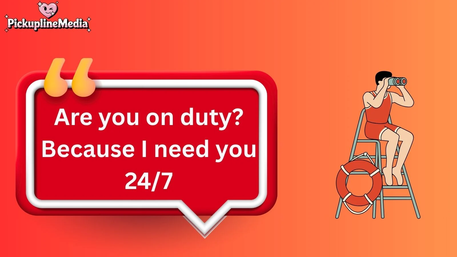 Lifeguard Pick Up Lines