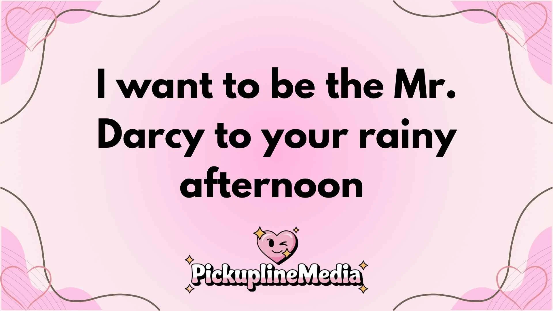 Literature Pickup Lines