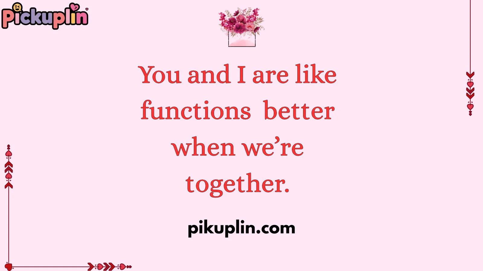 Calculus Pickup Line