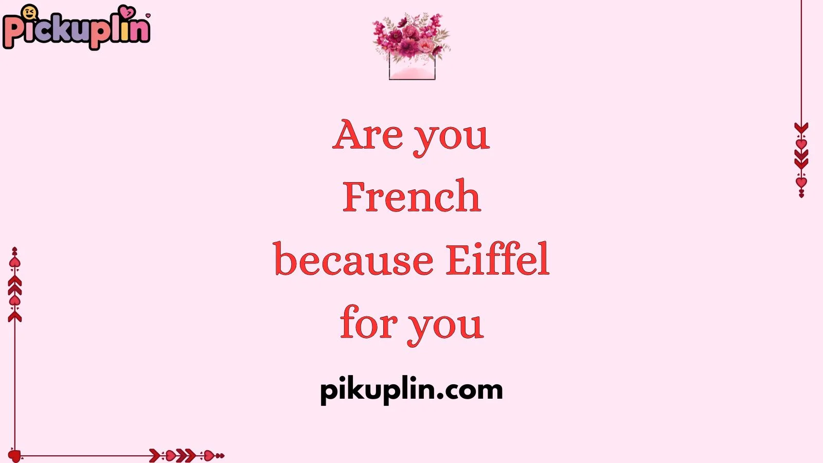 The Corniest Pickup Line Ever