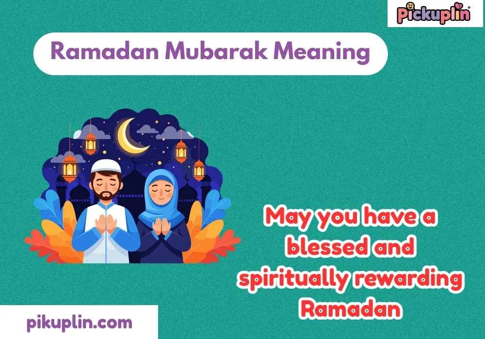Ramadan Mubarak Meaning