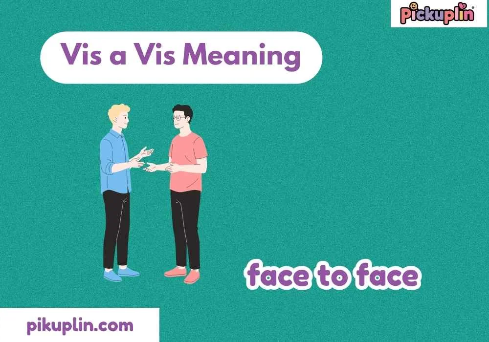 Vis a Vis Meaning